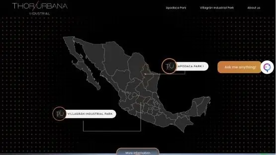 Pantalla de inicio del recorrido de Apodaca Park en Koppi
